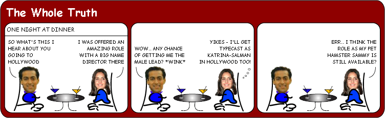 Click cartoon to read full post or to COMMENT Katrina Kaif Goes To Hollywood cartoon